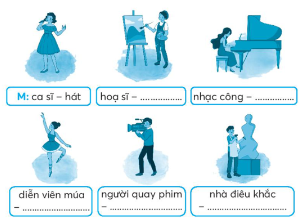 Vở bài tập Tiếng Việt lớp 3 Bài 1: Từ bản nhạc bị đánh rơi trang 15, 16, 17 Tập 2 | Chân trời sáng tạo