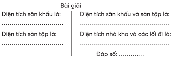 Vở bài tập Toán lớp 5 Chân trời sáng tạo Bài 9: Bài toán giải bằng bốn bước tính